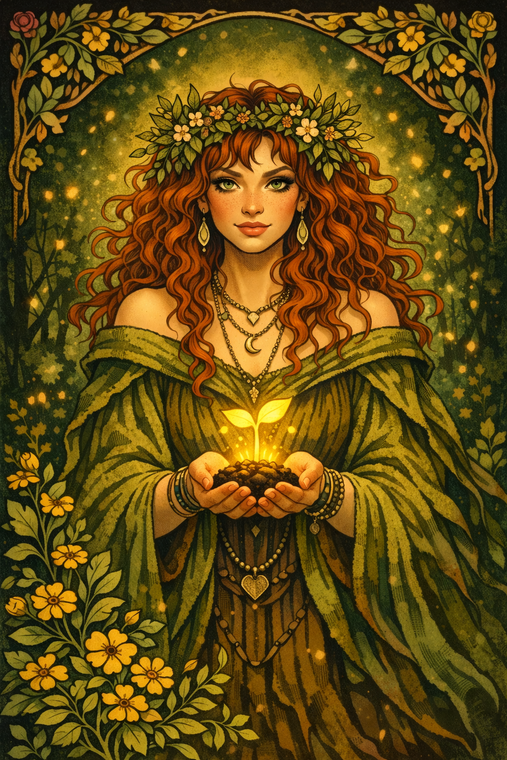 The Green Witch — Spell Jar Ritual Kit