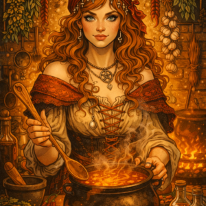 The Kitchen Witch — Spell Jar Ritual Kit